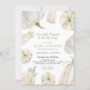 Search for our little pumpkin baby shower invitations Gender neutral