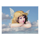 Search for angels in heaven posters Vintage