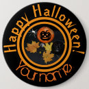 Recherche de décoration de halloween badges Citrouille