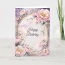 Search for pink peony birthday cards Botanical