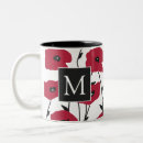 Recherche de poppies tasses Monogramme