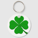 Search for four leaf clover keychains Patricks