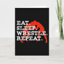 Recherche de lutteuses vœux cartes Lutteur