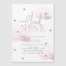 Search for magnetic baby shower invitations Pink
