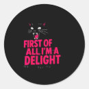 Search for funny black cat stickers Style