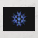 Search for blue snowflake postcards Pretty