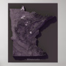 Search for relief map posters Topography