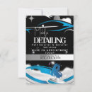 Search for auto detailing invitations Elegant