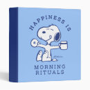 Search for security officer binders Snoopy