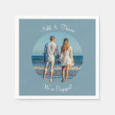 Search for engagement party napkins Couple