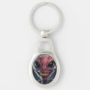 Search for alien keychains Spaceship