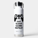 Search for funny water bottles gamer