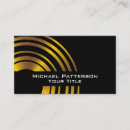 Search for circle business cards Black