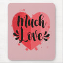 Search for valentines mousepads Red and pink