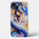 Recherche de créature magique iphone coques Amoureux dragon