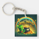 Search for gold color keychains Green
