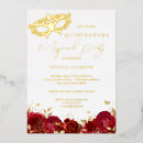 Recherche de masque invitations Quinceanera