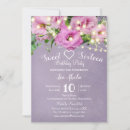 Search for garden sweet 16 invitations Rustic