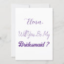 Search for white and purple wedding invitations For her
