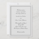 Search for traditional text wedding invitations Classic