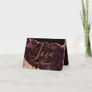 Recherche de rose gold thank you cards Amour et merci