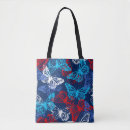 Recherche de papillon patriotique Rouge blanc et bleu
