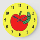 Recherche de pommes vertes horloges Rouge