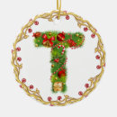 Search for letter t ornaments Initial