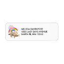 Search for sloth return address labels Cute