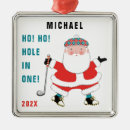 Search for hole in one ornaments For him