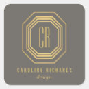 Search for art deco monogram stickers Chic