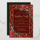 Search for snowflake seasonal invitations Red