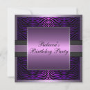 Search for 100th celebration birthday invitations Purple