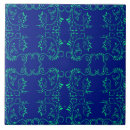Search for blue waves tiles Decorative
