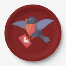 Search for bird paper plates Robin