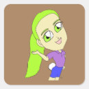Search for chibi girl stickers Cute