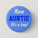 Search for new aunty buttons Baby shower