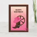 Recherche de cowgirl anniversaire cartes Équitation