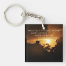 Search for think positive keychains Happiness