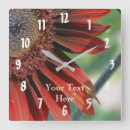 Recherche de tournesol orange horloges Fleurs