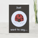 Search for bug birthday cards Lady