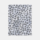 Search for white leopard print blankets Pattern