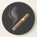 Recherche de cigare dessous de verres Fumée