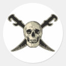 Search for pirate skull stickers Swords