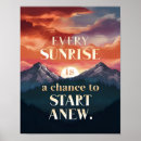 Search for new beginnings posters Inspirational quote