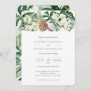 Search for pineapple wedding invitations Botanical