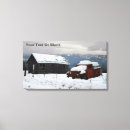Search for truck canvas prints Red