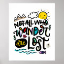 Search for wander posters Lettering