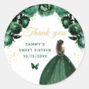 Search for princess sweet sixteen stickers 16th birthday party