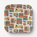 Recherche de scoobydoo assiettes en papier Halloween